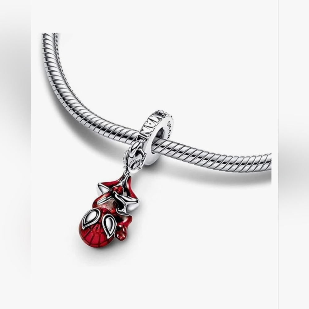 SPIDERMAN CHARM that fits Pandora 925 Silver